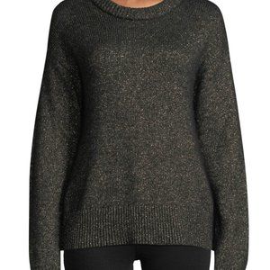 A.L.C Bowen Metallic Alpaca Blend Pullover Sweater